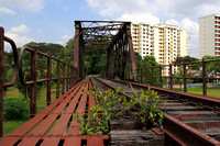 Clementi, abandoned railway track, Sunset Way, Truss Bridge, KTM, Malayan Railway