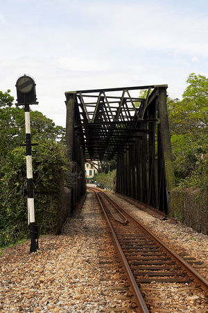 Bukit Timah Railway Station, Malayan Railway, Keretapi Tanah Melayu Berhad, KTM, key token, truss bridge